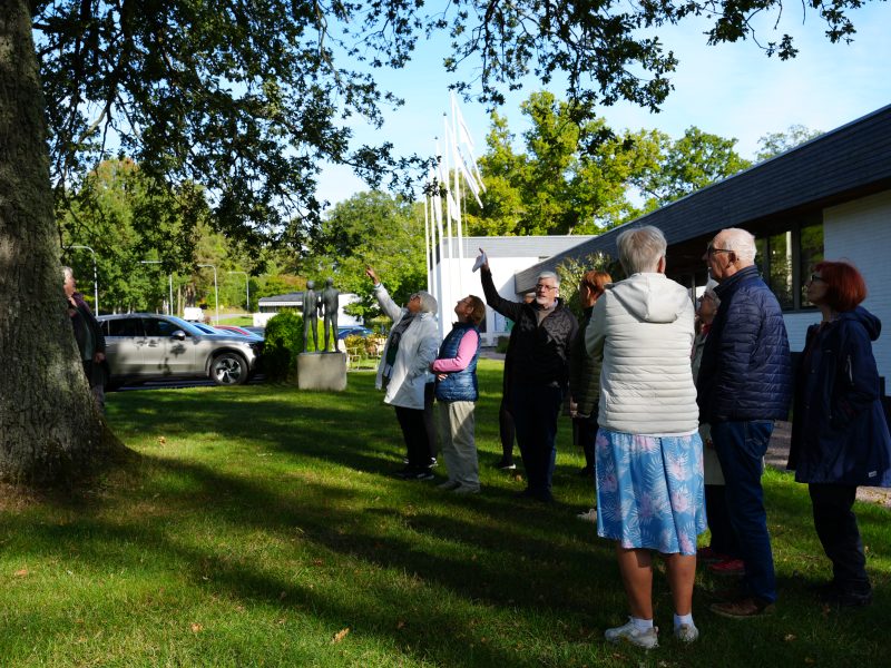 Seniorakademins första utomhuslektion