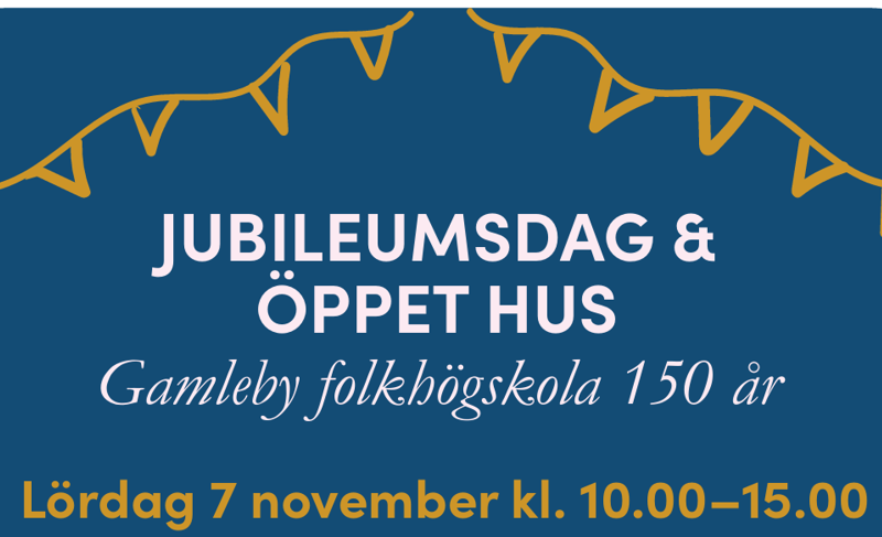 Välkommen till jubileumsfirandet🎈den 7 november